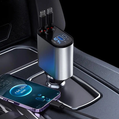 Chargeflow Retractable Car Charger